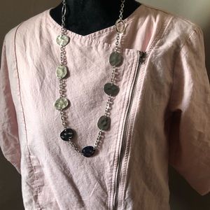 LIZ CLAIBORNE TOP/JACKET SZ SMALL 👚